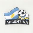 ARGENTINA SOCCER FOOTBALL IRON ON PATCH CREST BADGE .. NEW