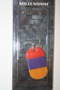 ARMENIA COUNTRY FLAG METAL DOG TAG NECKLACE PENDANT .. NEW