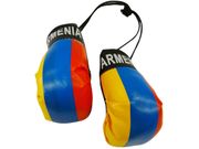 ARMENIA COUNTRY FLAG MINI BOXING GLOVES ..HIGH QUALITY .. NEW