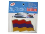 ARMENIA COUNTRY FLAG WAVING HIGH QUALITY CAR BUMPER STICKER ... NEW