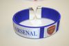 ARSENAL BLUE SUPER THICK FLEXIBLE BRACELET WRISTBAND ... FOOTBALL SOCCER CLUB .. NEW