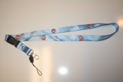 ARSENAL FC BABY BLUE HIGH GLOSS FOOTBALL SOCCER  LANYARDS KEYCHAINS PASSHOLDERS ... NEW