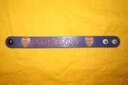 ARSENAL FC BLUE SOCCER WRIST BAND  FOOTBALL NEW