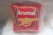 ARSENAL FC FOOTBALL CLUB SOCCER LARGE PILLOW .. NEW
