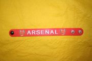 ARSENAL FC RED SOCCER WRIST BAND FOOTBALL NEW