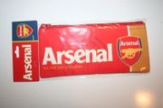 ARSENAL FOOTBALL CLUB SOCCER PENCIL CASE ... SCHOOL SUPPLIES .. NEW