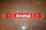 ARSENAL FOOTBALL CLUB SOCCER ULTRA THIN FLEECE SCARF SCARVES . .NEW