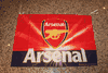 ARSENAL SMALL 2' X 3' FOOTBALL CLUB BANNER FLAG TAPESTRY .. NEW