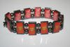 ARSENAL SOCCER FOOTBALL CLUB METAL FLEXIBLE SPORTS BRACELET WRISTBAND ... NEW