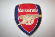 ARSENAL X-LARGE FOOTBALL SOCCER PATCH CREST BADGE .. NEW