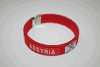 ASSYRIA RED COUNTRY FLAG FLEXIBLE BRACELETS WRISTBANDS .. NEW