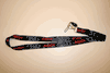 AUDI BLACK (BIG RED LETTERS) LANYARD KEYCHAIN PASSHOLDER .. NEW
