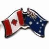 AUSTRALIA / CANADA COUNTRY FLAG SMALL METAL FRIENDSHIP LAPEL PIN BADGE .. NEW AUSTRALIA / CANADA COUNTRY FLAG SMALL METAL FRIENDSHIP LAPEL PIN BADGE .. NEW