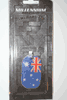 AUSTRALIA COUNTRY FLAG METAL DOG TAG NECKLACE PENDANT .. NEW