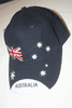 AUSTRALIA DARK BLUE COUNTRY FLAG HAT CAP .. FIFA WORLD CUP SOCCER FOOTBALL RUGBY .. NEW