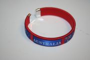 AUSTRALIA RED COUNTRY FLAG FLEXIBLE C BRACELET WRISTBAND .. NEW