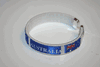 AUSTRALIA WHITE COUNTRY FLAG FLEXIBLE C BRACELET WRISTBAND .. NEW