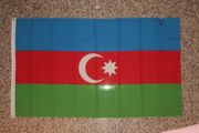 AZERBAIJAN 3' X 5' NATIONAL COUNTRY FLAG LARGE BANNER TAPESTRY .. BUY NEW