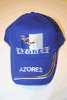 AZORES BLUE COUNTRY FLAG EMBROIDERED HAT CAP .. ACORES PORTUGAL .. NEW AZORES BLUE COUNTRY FLAG EMBROIDERED HAT CAP .. ACORES PORTUGAL .. NEW