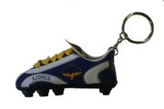 AZORES BLUE WHITE SOCCER FOOTBALL SHOE CLEAT KEYCHAIN ... NEW