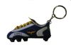 AZORES BLUE WHITE SOCCER FOOTBALL SHOE CLEAT KEYCHAIN ... NEW
