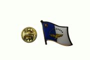 AZORES COUNTRY FLAG METAL LAPEL PIN BADGE .. ACORES .. NEW