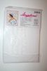 BABY WHITE LACY PANTYHOSE WITH FANCY BOTTOM BY ANGELINA ... SMALL, MEDIUM AND LARGE .. NEW