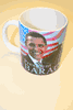 BARACK OBAMA PRESIDENT UNITED STATES OF AMERICA COFFEE MUG CUP .. NEW