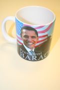 BARACK OBAMA PRESIDENT UNITED STATES OF AMERICA COFFEE MUG CUP .. NEW