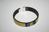 BARBADOS BLACK COUNTRY FLAG FLEXIBLE C BRACELET WRISTBAND ...  NEW