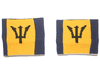 BARBADOS COUNTRY FLAG WRISTBAND SWEATBAND .. FIFA SOCCER WORLD CUP .. GREAT QUALITY .. NEW
