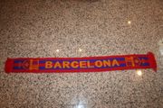 BARCELONA 1899 FOOTBALL CLUB SOCCER STRIPED SCARF SCARVES .. NEW