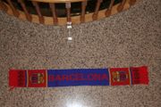 BARCELONA FC FOOTBALL CLUB SCARF .... NEW