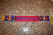 BARCELONA FCB FOOTBALL CLUB SOCCER ULTRA THIN FLEECE SCARF SCARVES .. NEW