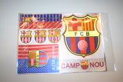 BARCELONA FCB FOOTBALL SOCCER CLUB COLLECTION OF STICKERS . NEW