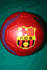 BARCELONA FCB RED FOOTBALL CLUB SOCCER BALL SIZE 5 .. NEW