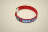BARCELONA RED FOOTBALL SOCCER CLUB FLEXIBLE BRACELET WRISTBAND .. NEW