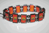 BARCELONA SOCCER FOOTBALL CLUB FLEXIBLE METAL SPORTS BRACELET WRISTBAND ... NEW