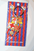 BARCELONA SOCCER FOOTBALL CLUB LOGO METAL KEYCHAIN . NEW