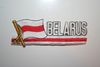 BELARUS COUNTRY FLAG WORD IRON-ON PATCH CREST BADGE .. NEW
