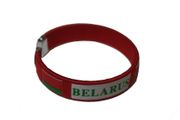 BELARUS RED COUNTRY FLAG C' BRACELET WRISTBAND
