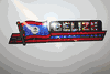 BELIZE COUNTRY FLAG LONG METALIC CAR AUTOMOBILE BUMPER STICKER DECAL EMBLEM .. NEW