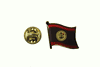 BELIZE COUNTRY FLAG METAL LAPEL PIN BADGE .. NEW BELIZE COUNTRY FLAG METAL LAPEL PIN BADGE .. NEW