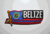 BELIZE COUNTRY FLAG WORD IRON-ON PATCH CREST BADGE .. NEW