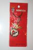 BENFICA LOGO FOOTBALL CLUB METAL KEYCHAIN .. PORTUGAL  .... NEW