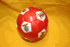 BENFICA PORTUGAL RED SOCCER BALL FOOTBALL SIZE 5 ... HIGH GLOSS FINISH ... NEW