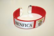 BENFICA RED SUPER THICK FLEXIBLE BRACELET WRISTBAND .... PORTUGAL FOOTBALL SOCCER CLUB . NEW