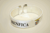 BENFICA WHITE SUPER THICK FLEXIBLE BRACELET WRISTBAND .. PORTUGAL FOOTBALL SOCCER CLUB .. NEW