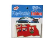 BERMUDA COUNTRY FLAG BUMPER DECAL STICKER EMBLEM ...