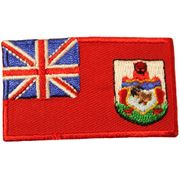 BERMUDA Country Flag Iron - On PATCH CREST BADGE